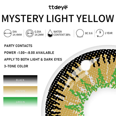 TTDeye Mystery Light Yellow | 1 Year