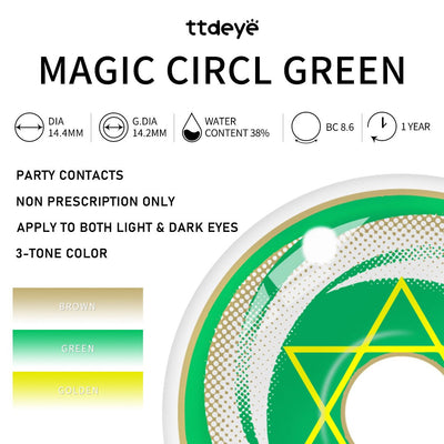 TTDeye Magic Circle Green | 1 Year