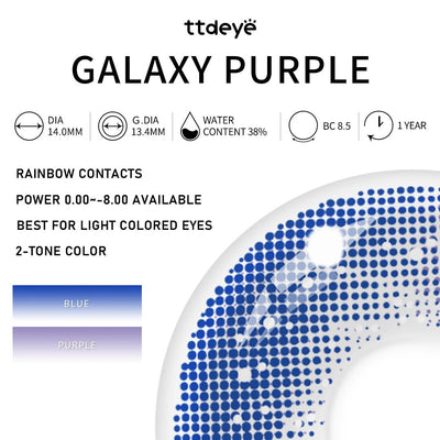 TTDeye Galaxy Purple | 1 Year