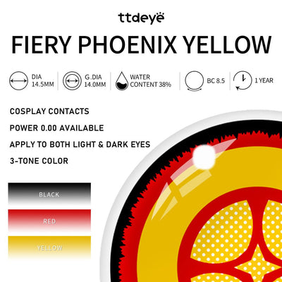 TTDeye Fiery Phoenix Yellow | 1 Year