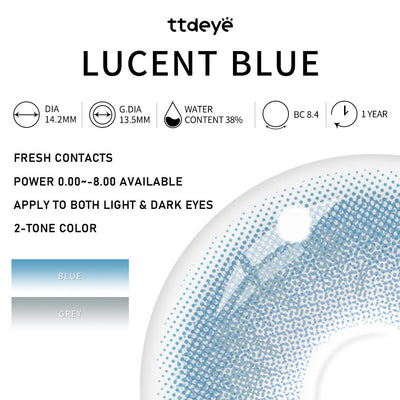 TTDeye Lucent Blue | 1 Year