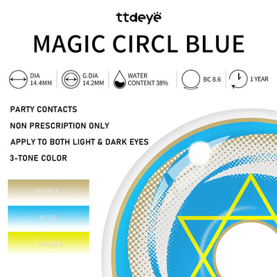 TTDeye Magic Circle Blue | 1 Year