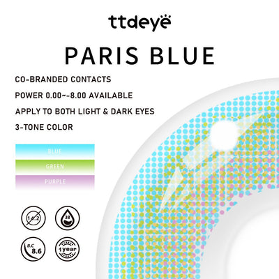 REAL x TTDeye Paris Blue | 1 Year