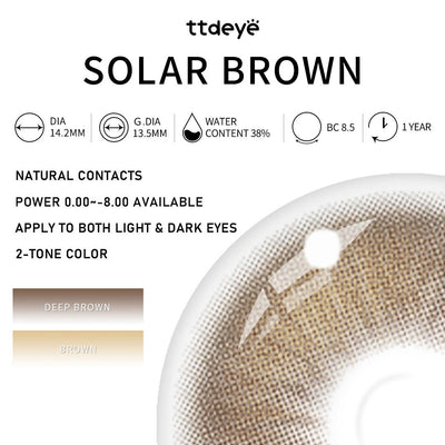 TTDeye Solar Brown | 1 Year