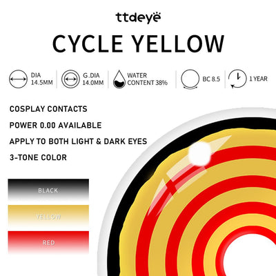 TTDeye Cycle Yellow | 1 Year