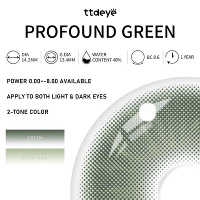 TTDeye Profound Green | 1 Year