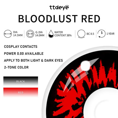 TTDeye Bloodlust Red | 1 Year