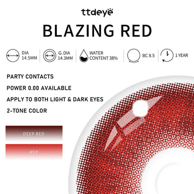 TTDeye Blazing Red | 1 Year