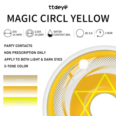 TTDeye Magic Circle Yellow | 1 Year