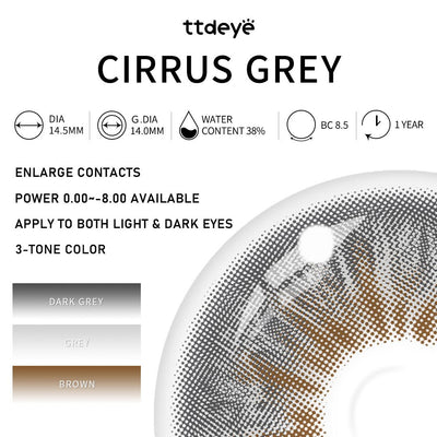 TTDeye Cirrus Grey | 1 Year