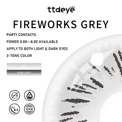 TTDeye Fireworks Grey | 1 Year