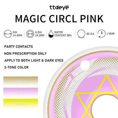 TTDeye Magic Circle Pink | 1 Year