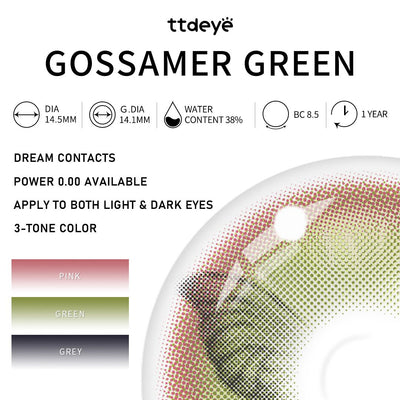 TTDeye Gossamer Green | 1 Year