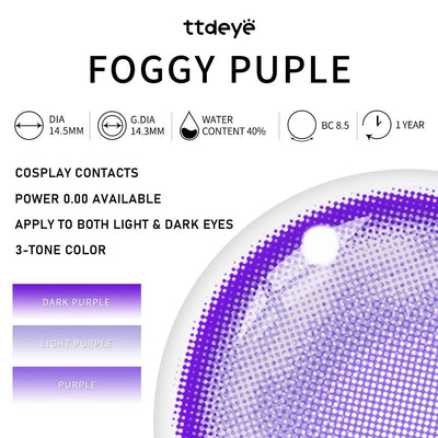 TTDeye Foggy Purple | 1 Year