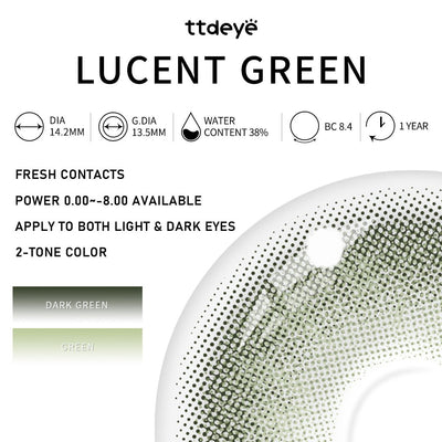 TTDeye Lucent Green | 1 Year