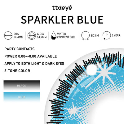 TTDeye Sparkler Blue | 1 Year