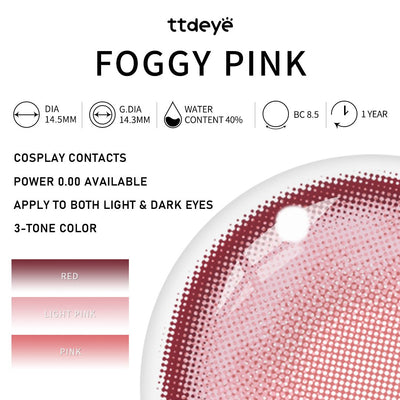 TTDeye Foggy Pink | 1 Year