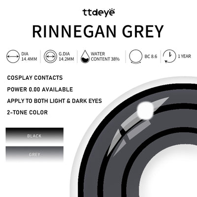 TTDeye Rinnegan Grey Style | 1 Year