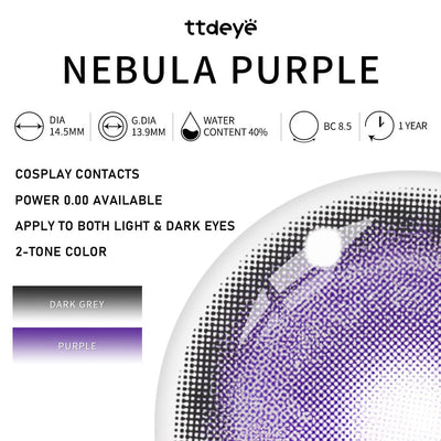 TTDeye Nebula Purple | 1 Year