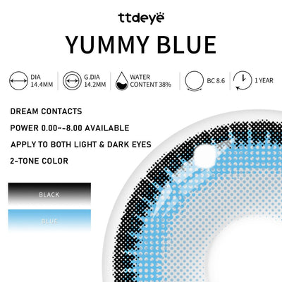 TTDeye Yummy Blue | 1 Year