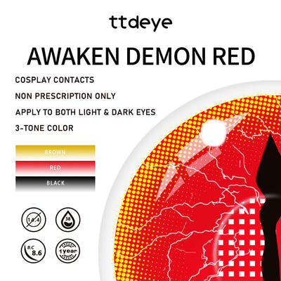 TTDeye Awaken Demon Red | 1 Year