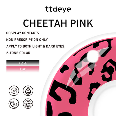TTDeye Cheetah Pink | 1 Year