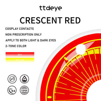 TTDeye Crescent Red | 1 Year