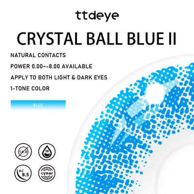 TTDeye Crystal Ball Blue II | 1 Year