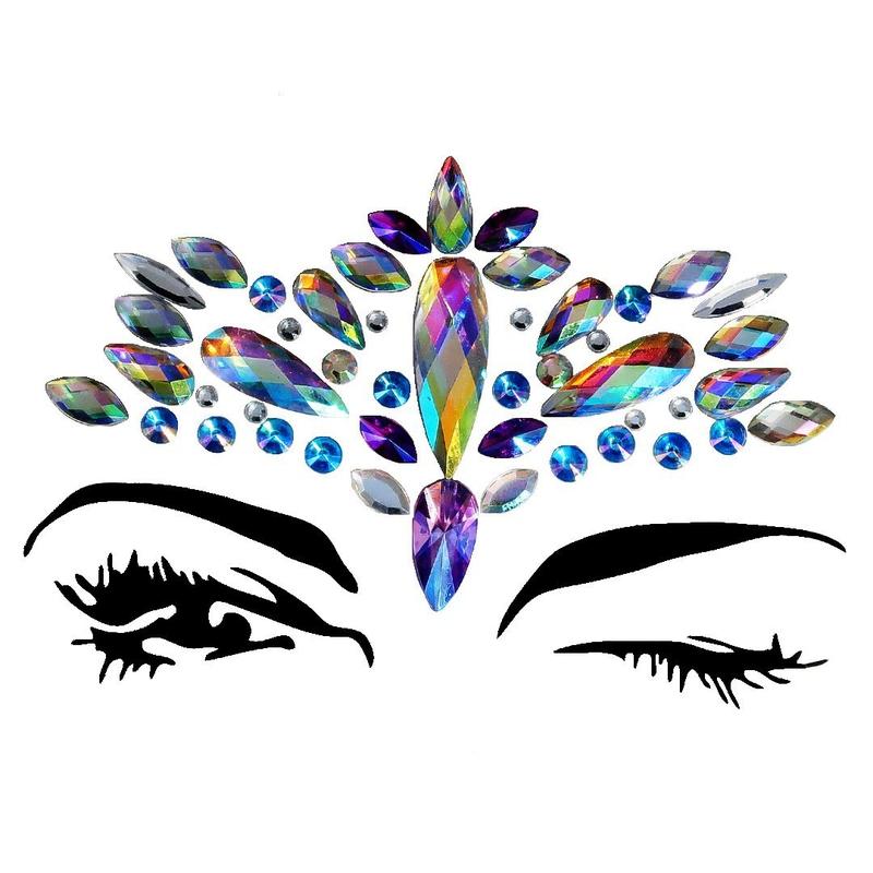 Elf Rhinestone Crystal Face Jewels