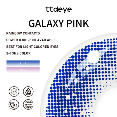 TTDeye Galaxy Pink | 1 Year