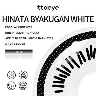 TTDeye Hinata Byakugan White | 1 Year