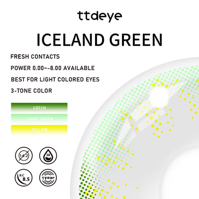 TTDeye Iceland Green | 1 Year