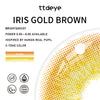 TTDeye Iris Gold-Brown | 1 Year