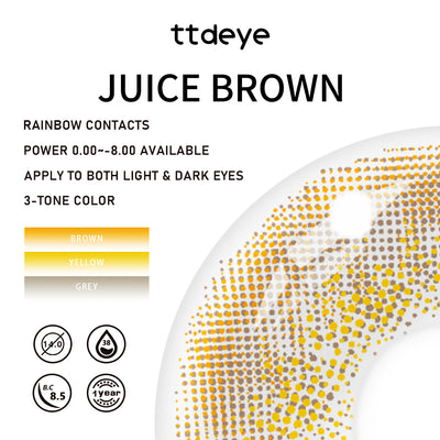TTDeye Juice Brown | 1 Year