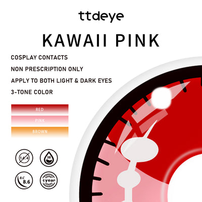 TTDeye Kawaii Pink | 1 Year