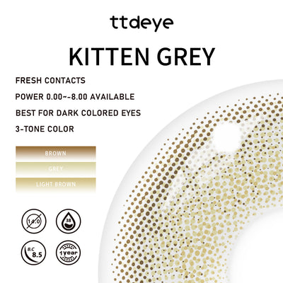TTDeye Kitten Grey | 1 Year