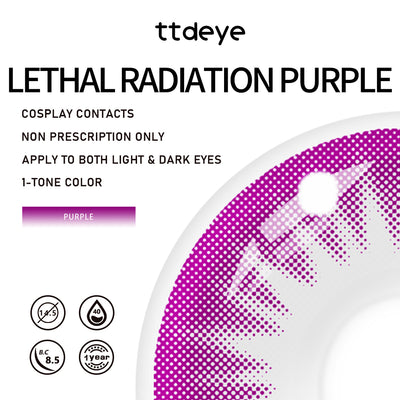 TTDeye Lethal Radiation Purple | 1 Year