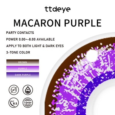 TTDeye Macaron Purple | 1 Year