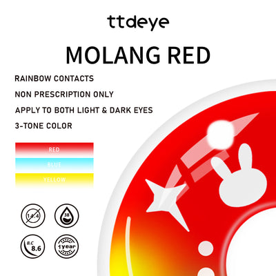 TTDeye Molang Red | 1 Year