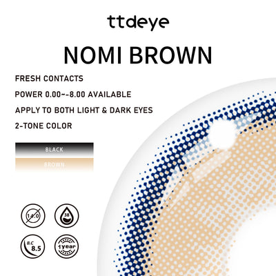 TTDeye Nomi Brown | 1 Year