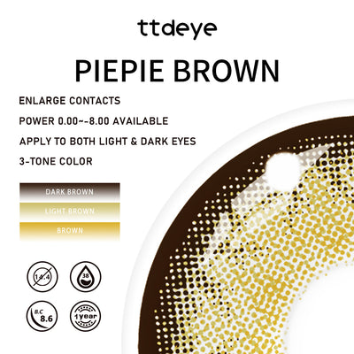 TTDeye Piepie Brown | 1 Year