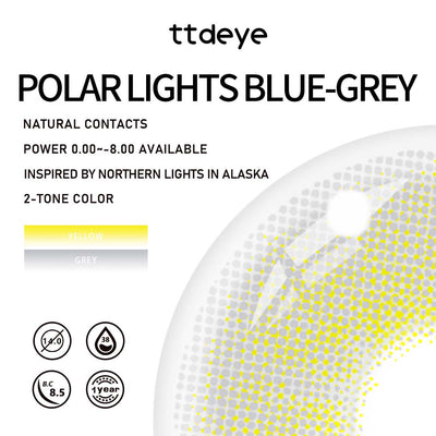 TTDeye Polar Lights Blue-Grey | 1 Year