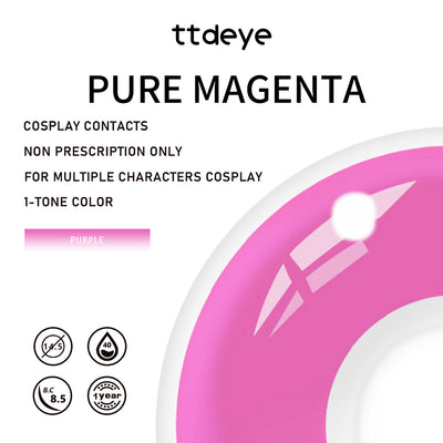 TTDeye Pure Magenta | 1 Year