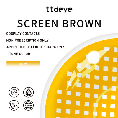 TTDeye Screen Brown | 1 Year