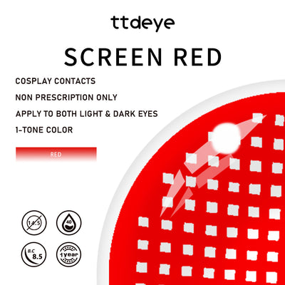 TTDeye Screen Red | 1 Year