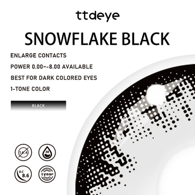 TTDeye Snowflake Black | 1 Year