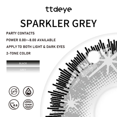 TTDeye Sparkler Grey | 1 Year
