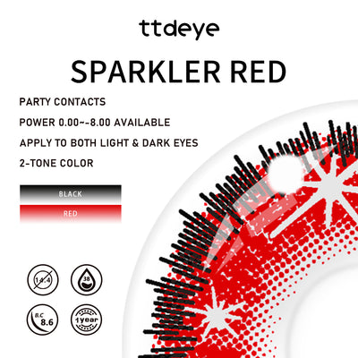 TTDeye Sparkler Red | 1 Year