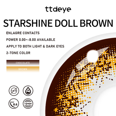 TTDeye Starshine Doll Brown | 1 Year