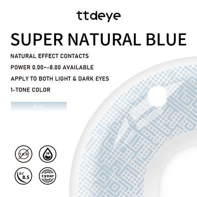 TTDeye Super Natural Blue | 1 Year